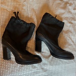 rag & bone balck booties! size 36!